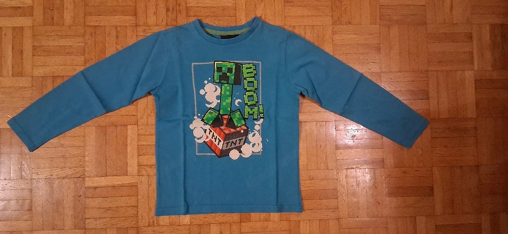 2Stk Minecraft Sweatshirt Gr.116