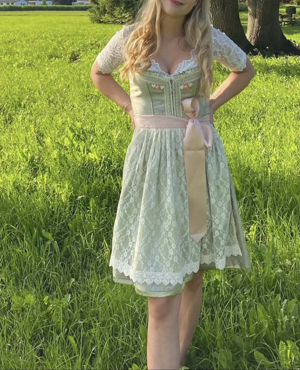 Dirndl in Pastel, Gr. 34