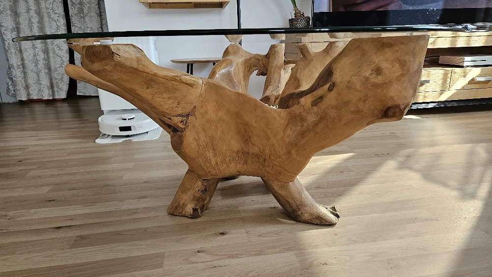 Massivholz Wurzel Couchtisch