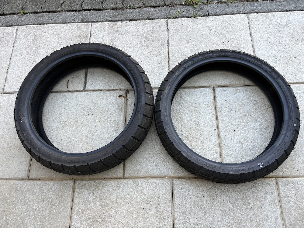 Verkaufe Winterreifen für Moped