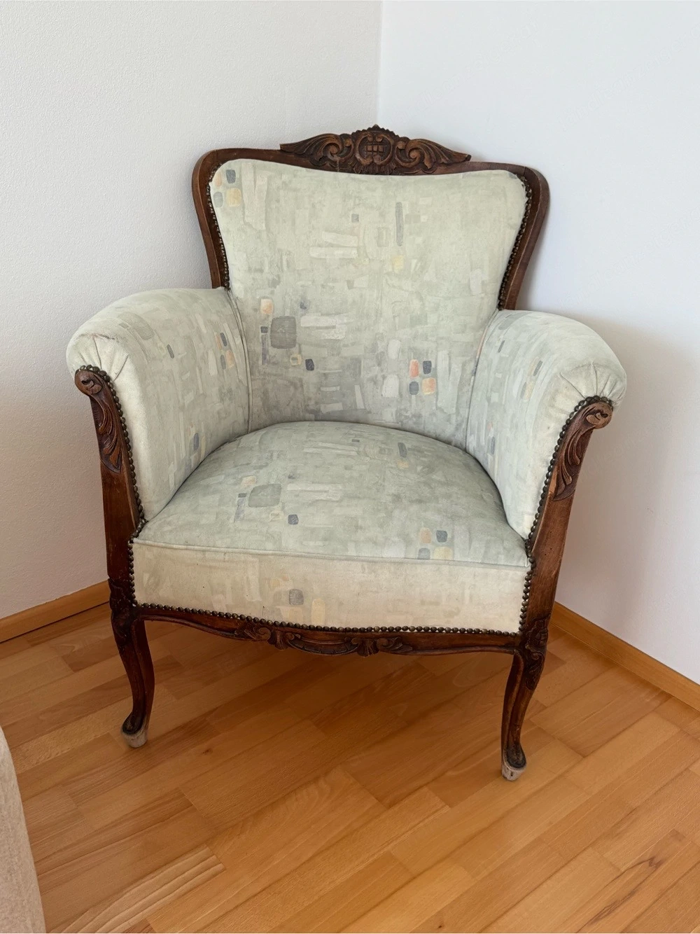 Antiker Polstersessel Stil Französische Epoche