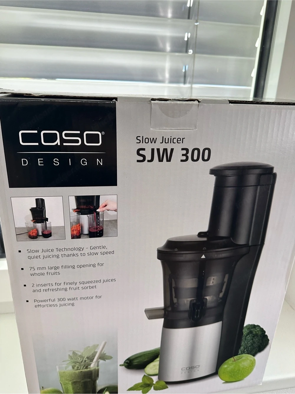 Slow Juicer Fit Pro Entsafter  Caso SJW 300 
