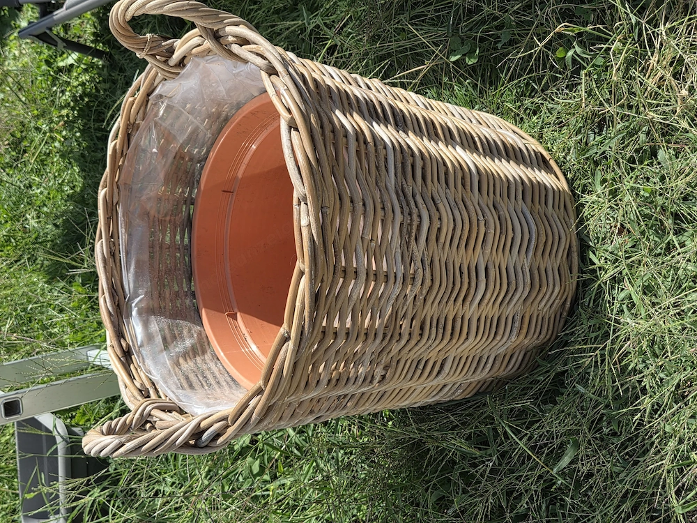 Rattan Pflanzenkorb
