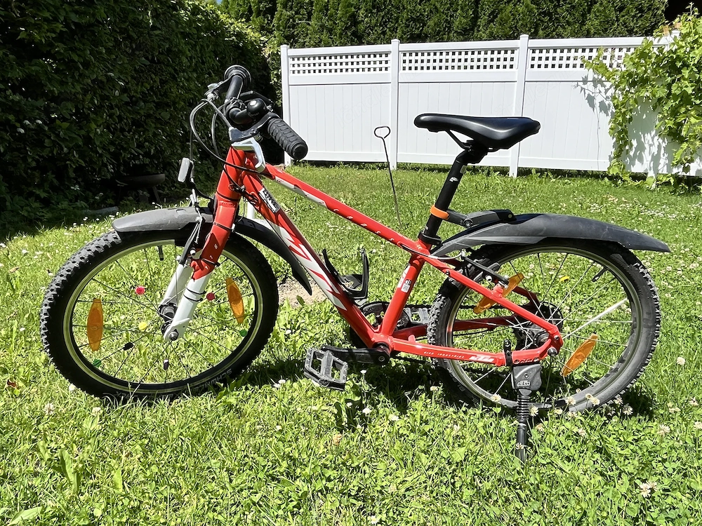 KTM Kinderfahrrad Rahmengröße 20 Zoll