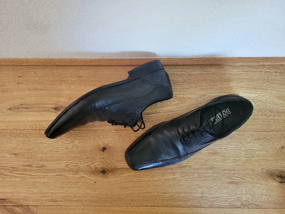 Anzug-Schuhe Schwarz