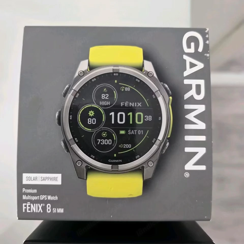 Garmin Fenix 8 Sapphire Solar 51mm