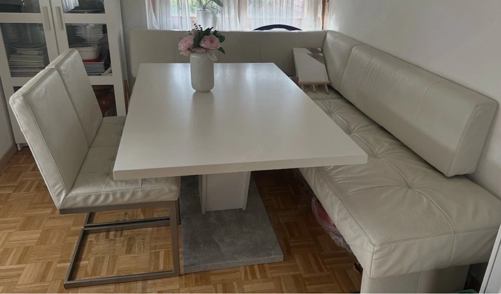 eckbank mit tisch 2x stuhl