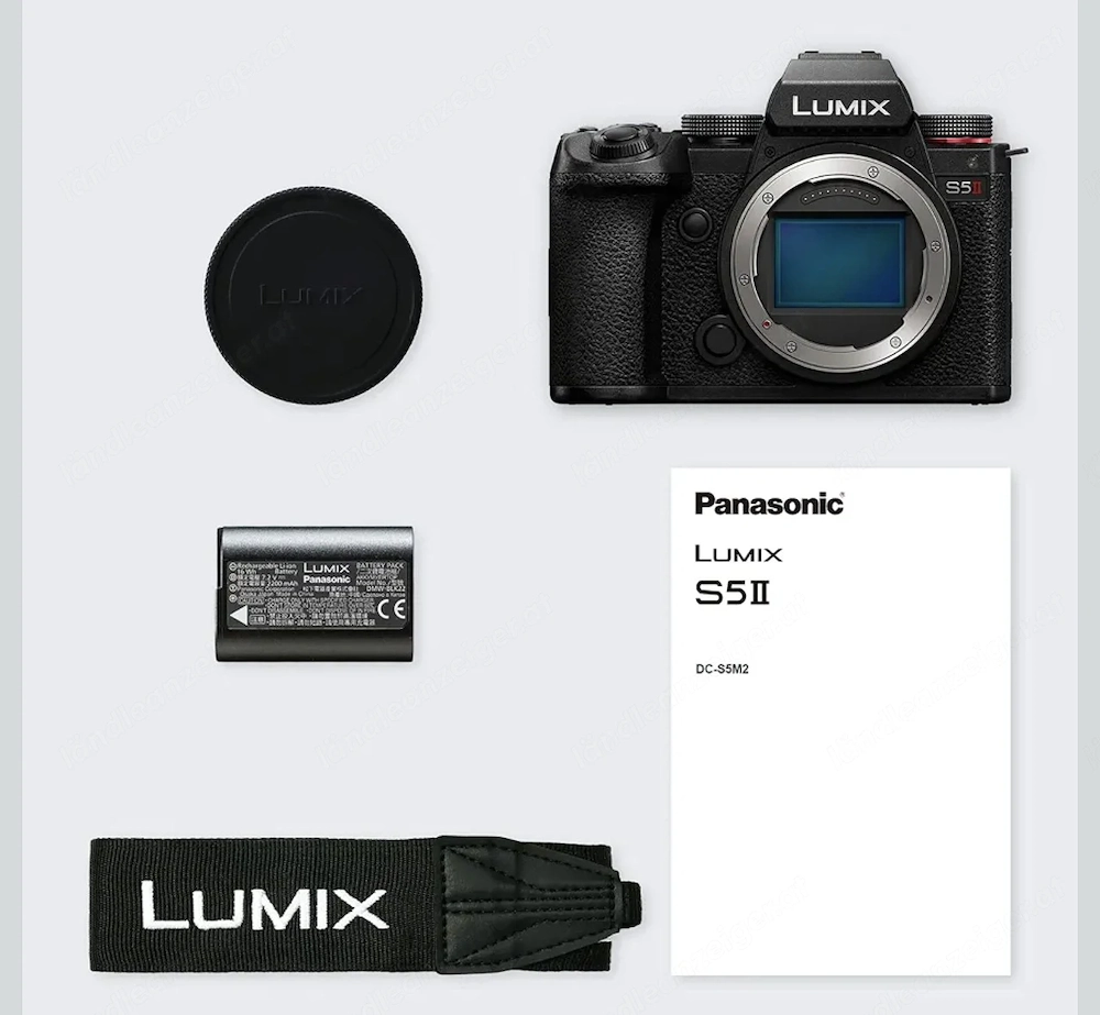 Vollformat Kamera Panasonic S5M2 S5II wie NEU Garantie