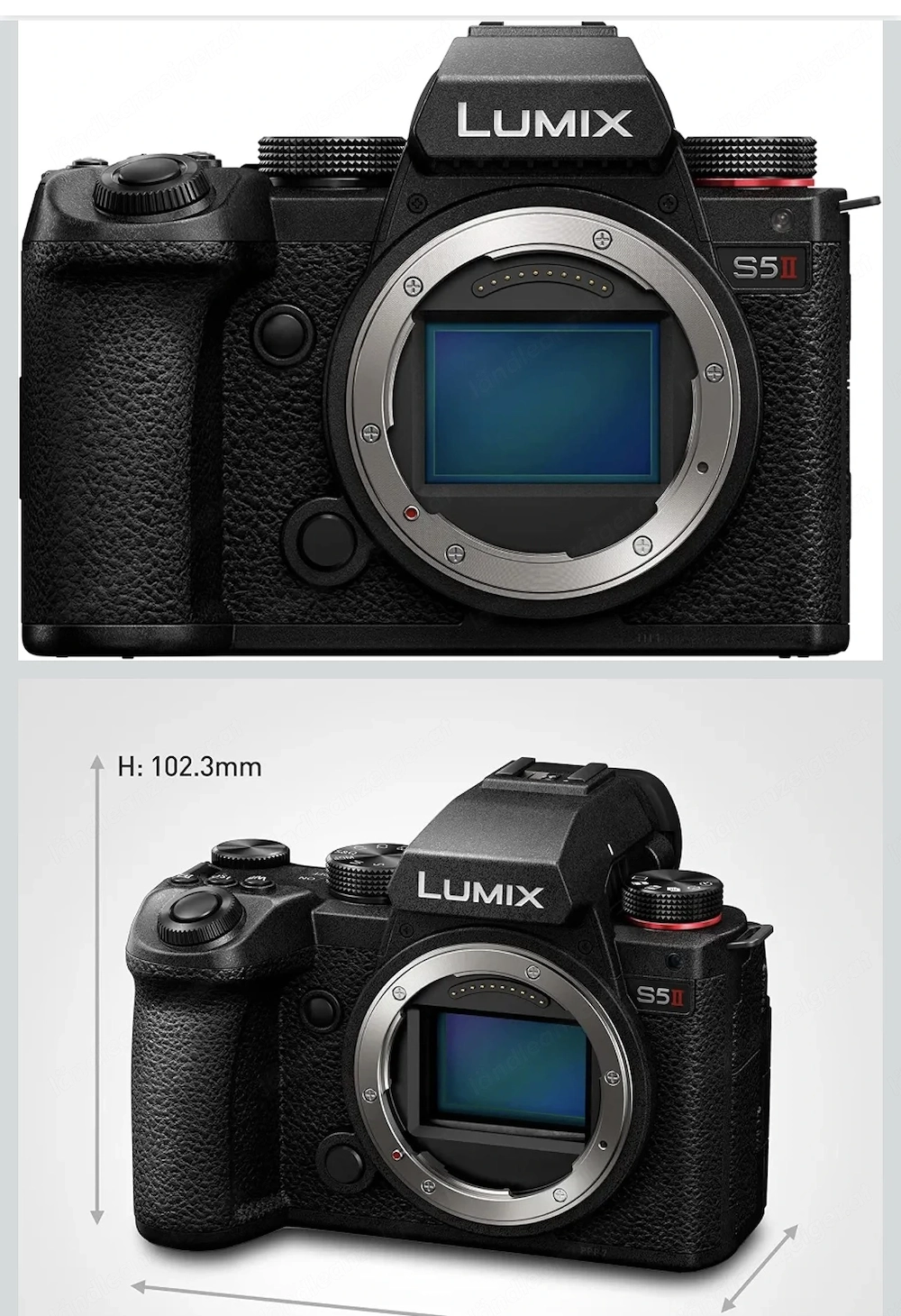 Kamera Panasonic S5M2 S5II wie NEU