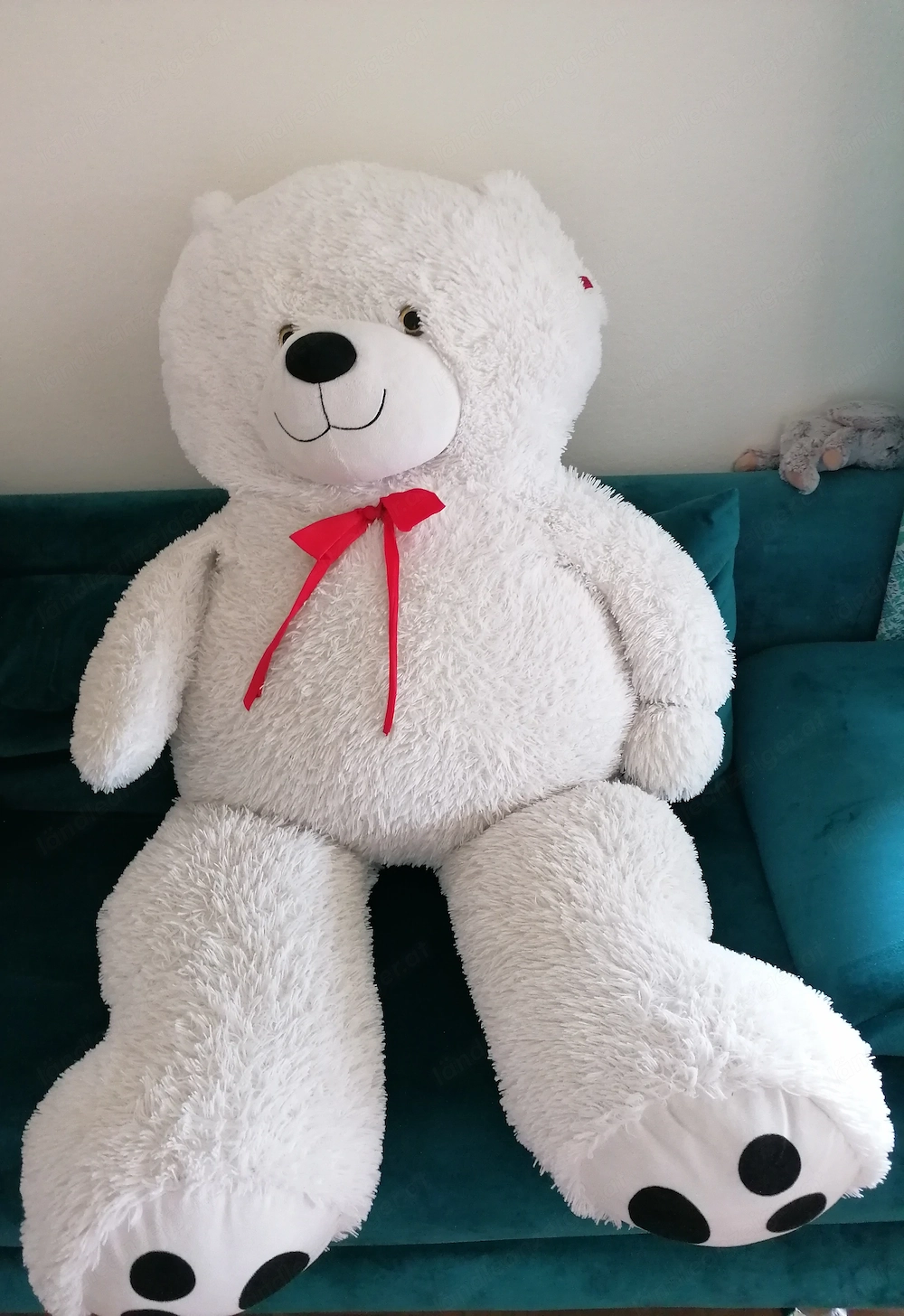 Eisbär Plüschtier XXL weiss