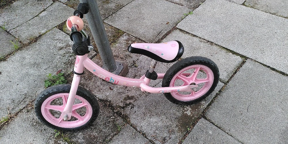 Laufrad rosa 12-Zoll 
