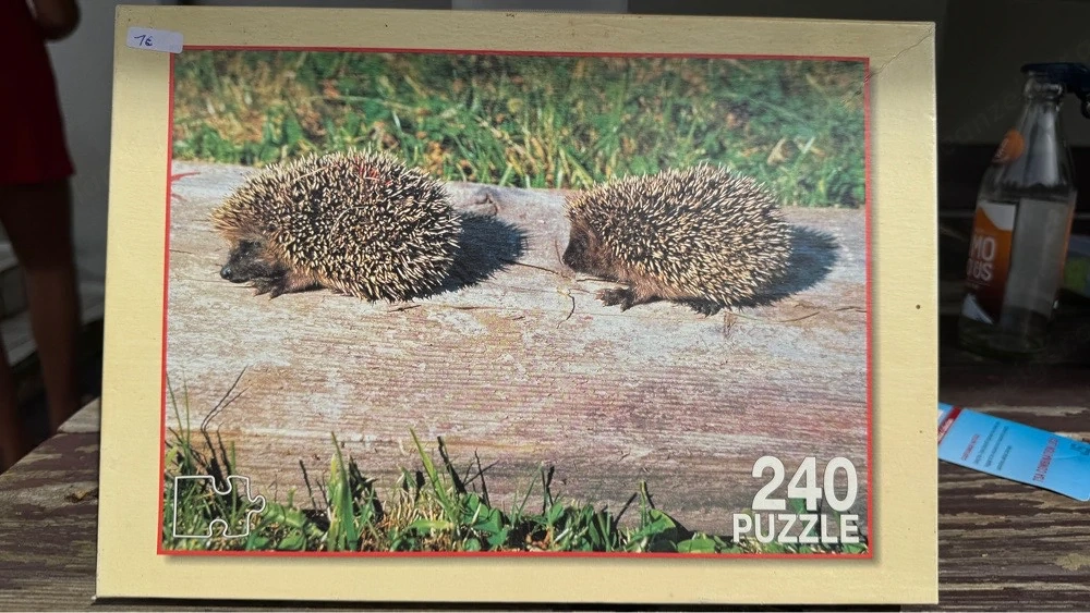 Puzzle Igel