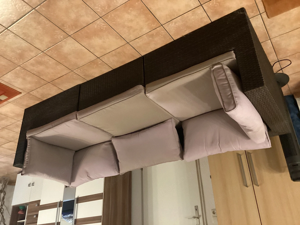 Sitzgruppe Rattan 