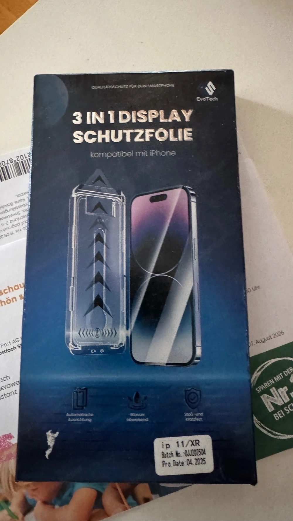 Display Schutzfolie für Iphone 11 und XR
