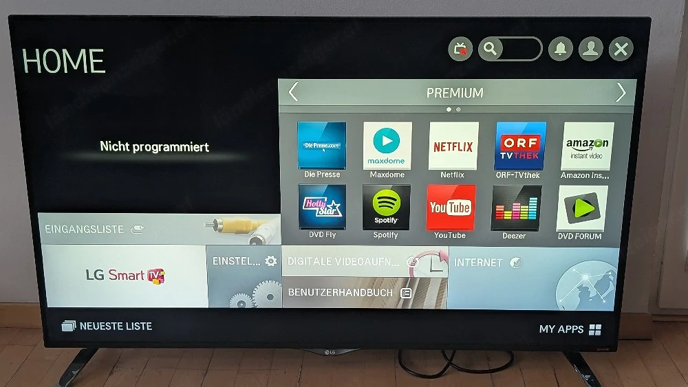 LG Smart Led TV 55" 139cm