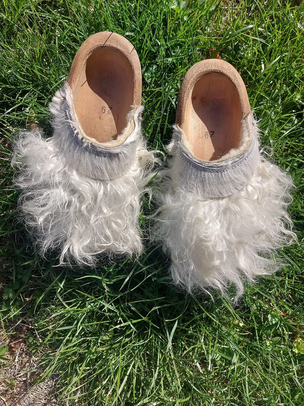 Holzschuhe -Clogs gefüttert 