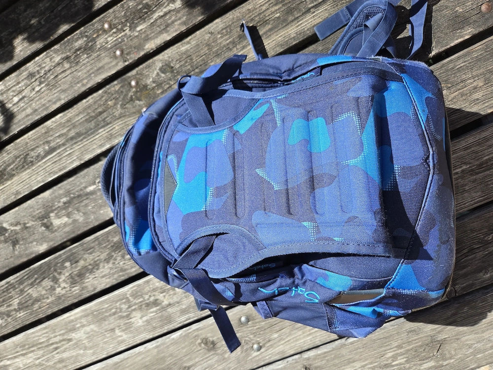 Satch Schulrucksack match plus, 1x grün, 1x blau