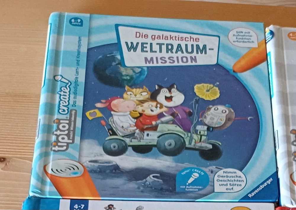 Tiptoi Buch  Weltraum-Mission zu verkaufen