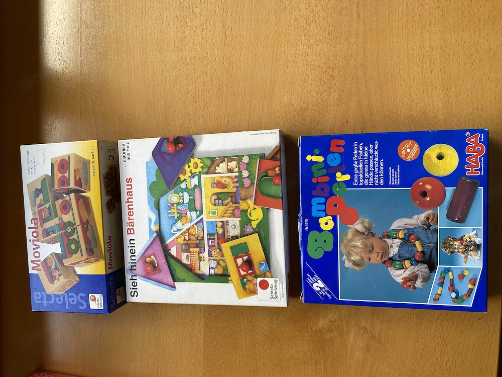 Tolle Holzspielsachen ab 2 Jahren
