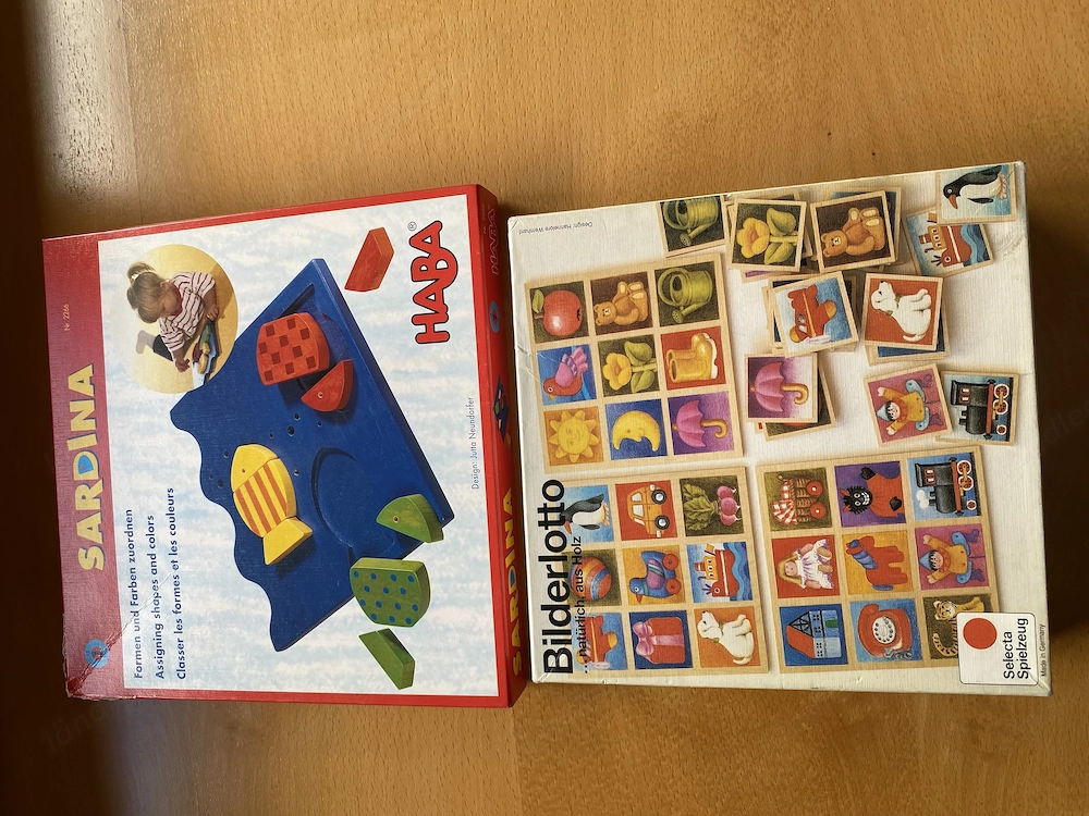 Holzspielsachen für Kinder ab ca. 2   3 Jahren