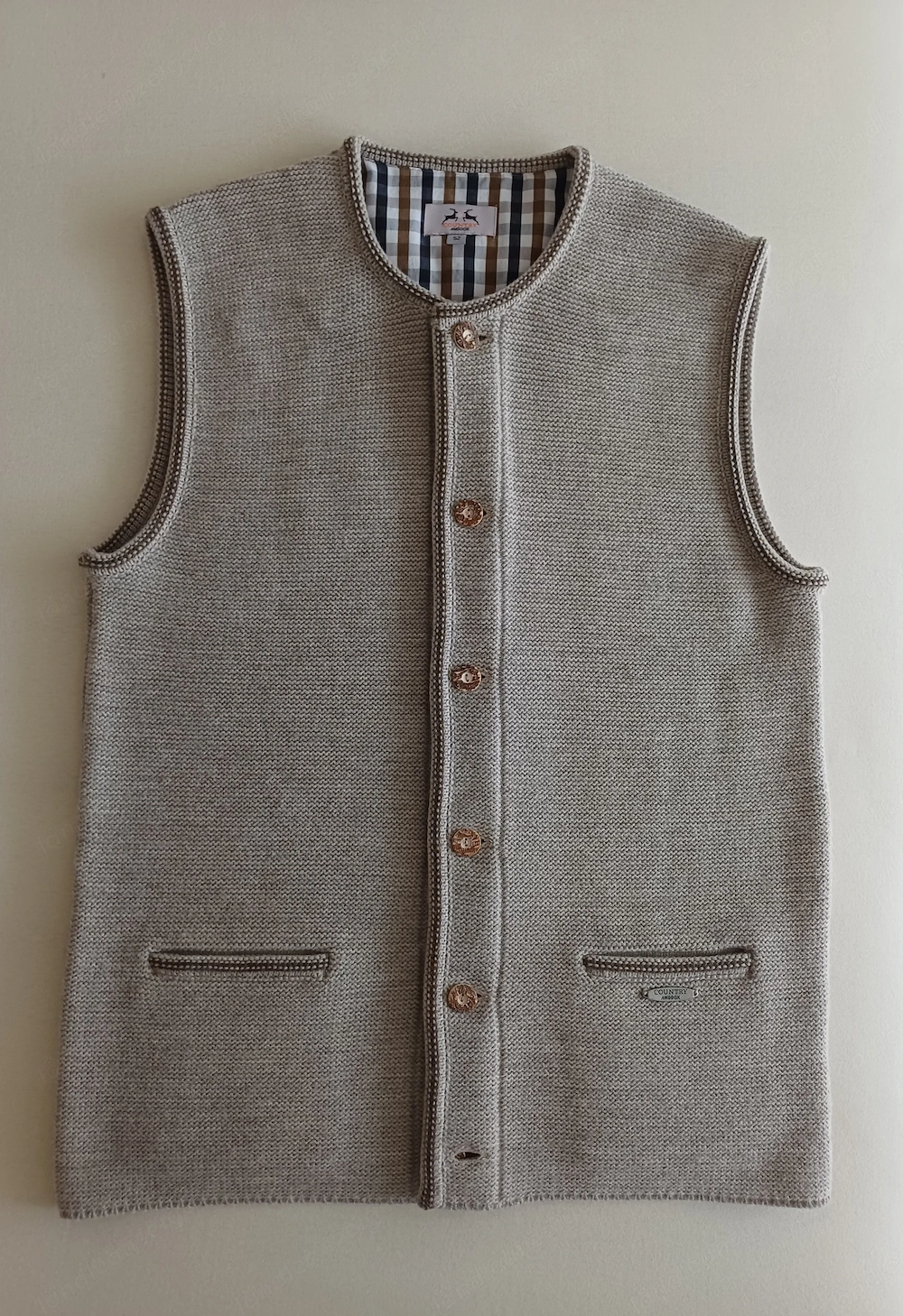 Trachten Strickgilet