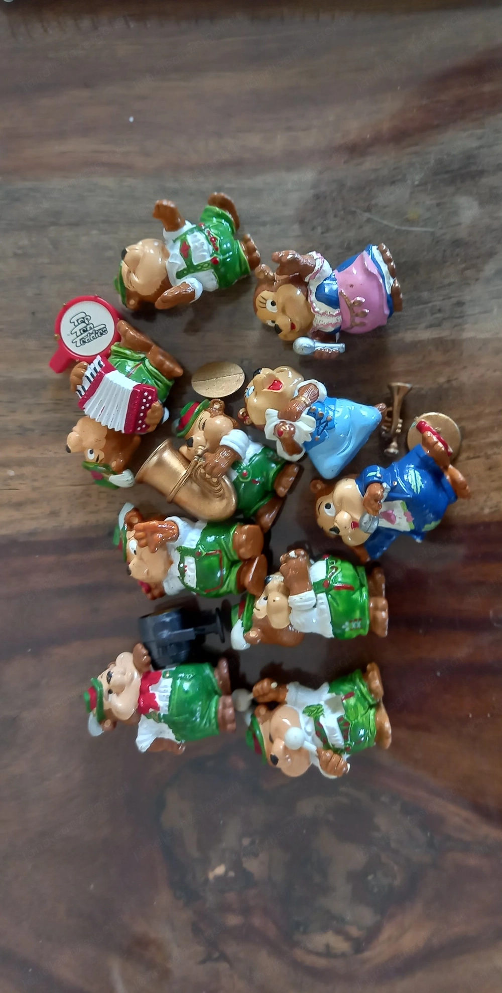 Ü-Eier Figuren "Top Ten Teddies" 1995 komplett !