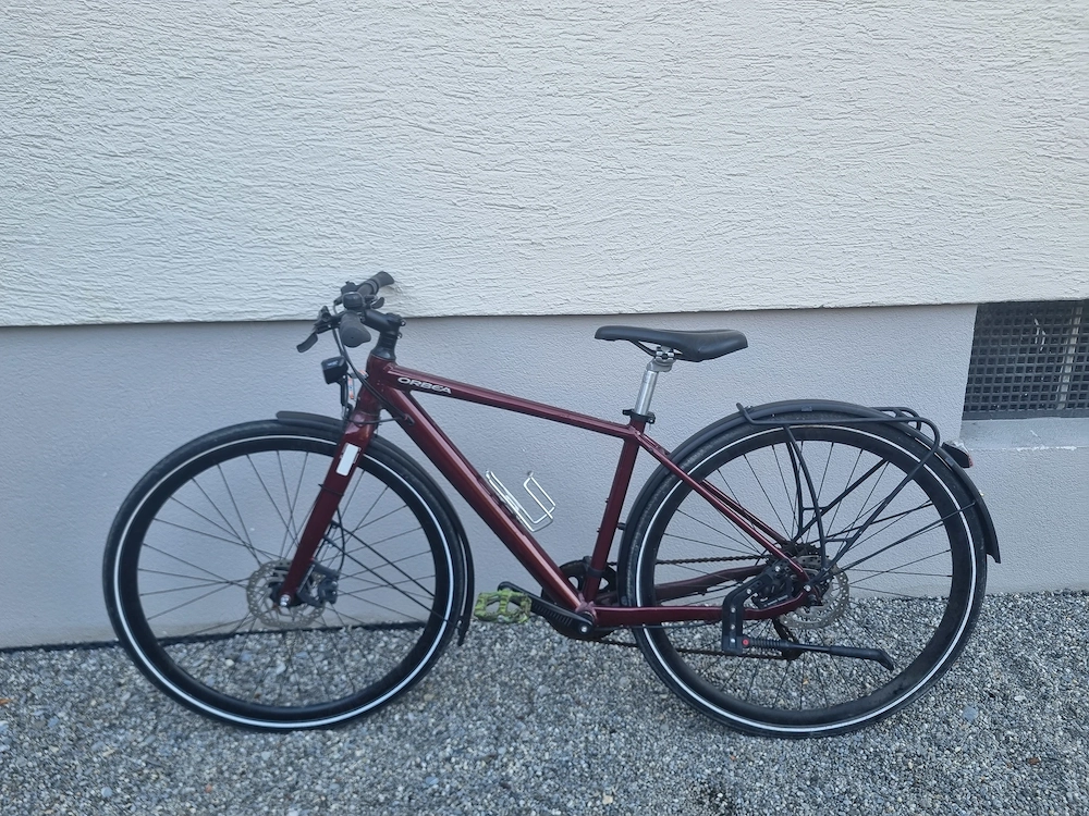 Fahrrad Orbea Burgunrot 