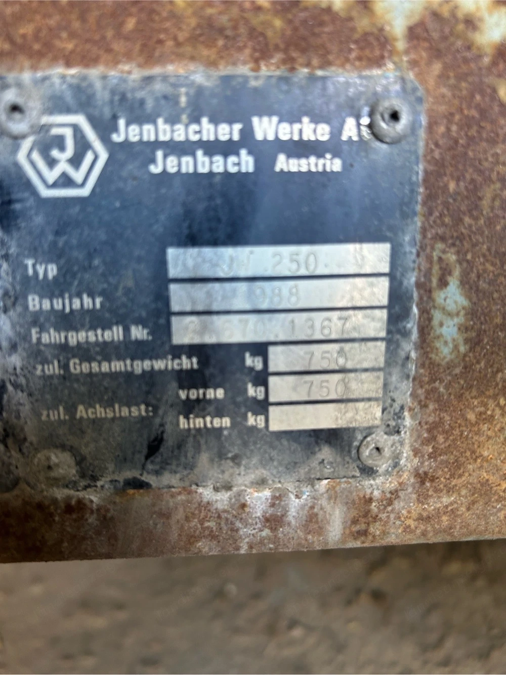 Jenbacher Bau Kompressor