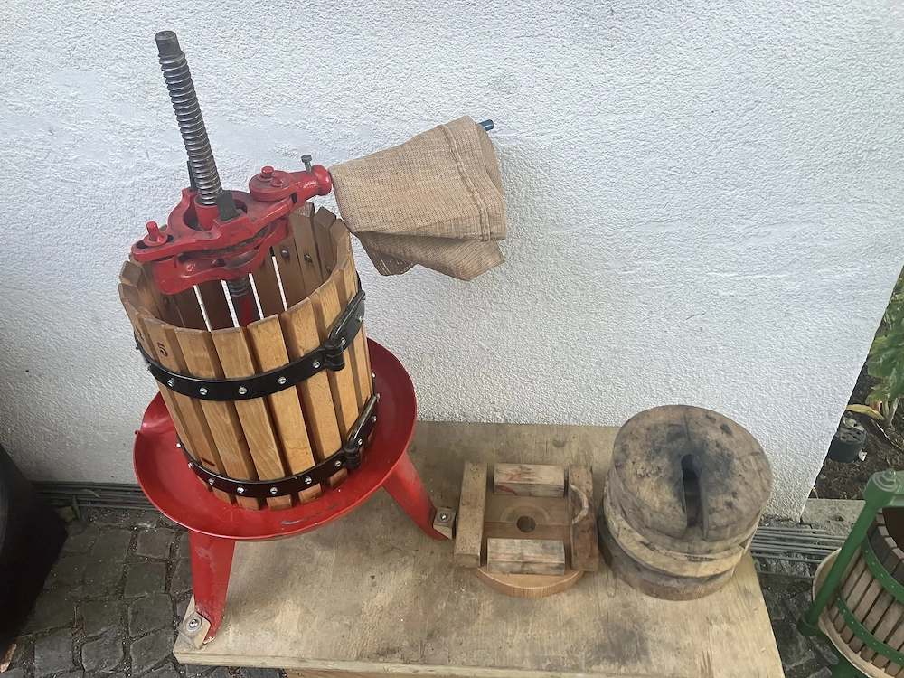 Obstpresse Ratschenpresse Spindelpresse 20 Liter