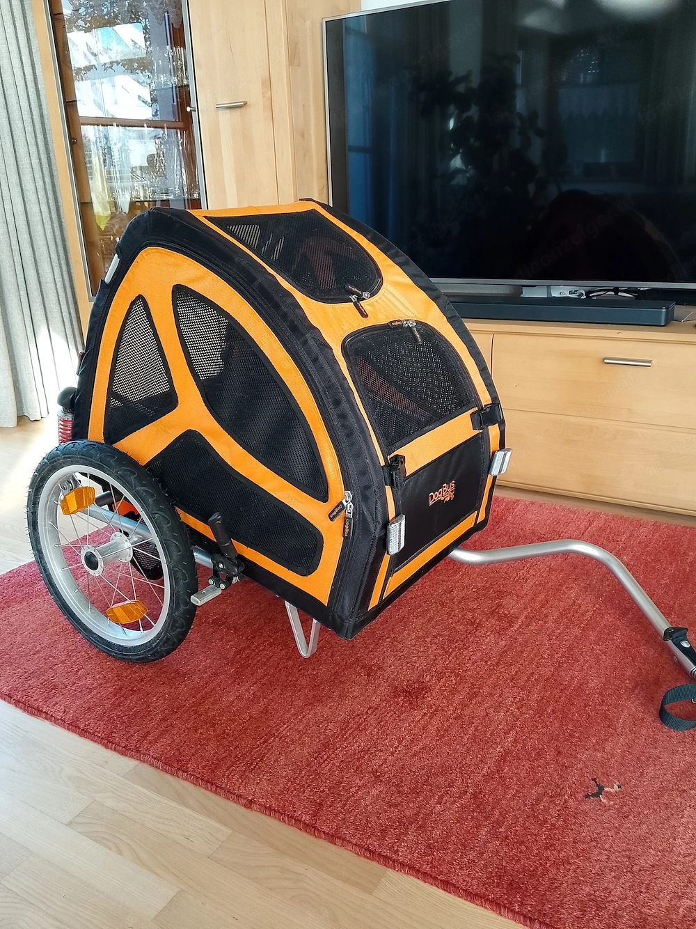 Hundeanhänger für Fahrrad