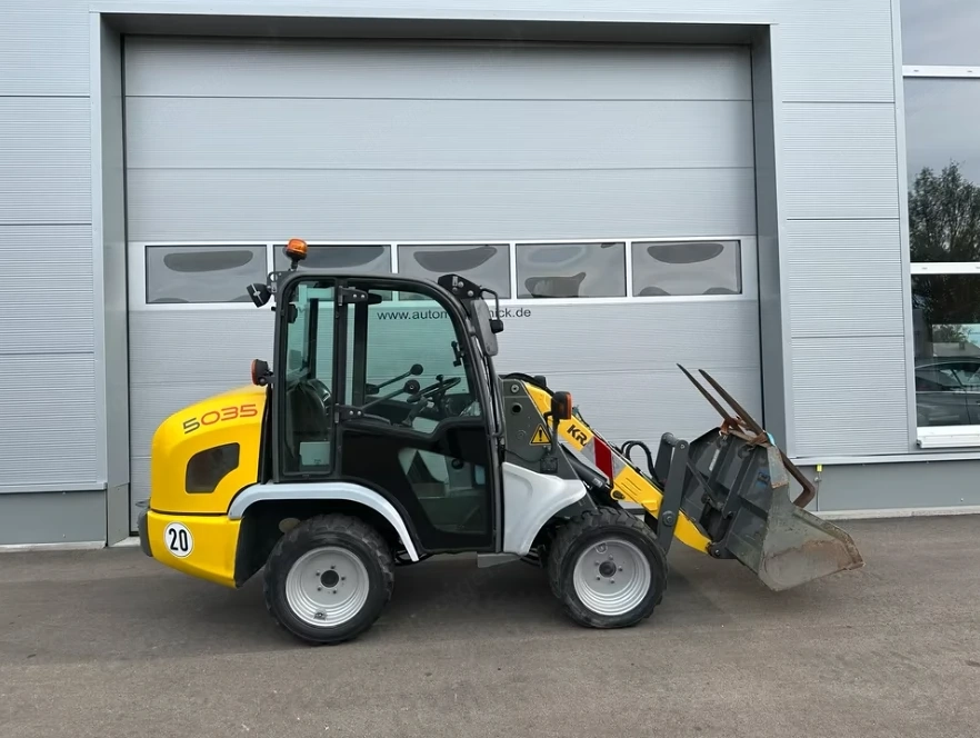 Kramer 5035 Radlader Hoflader mit Schaufel und Gabel 2017