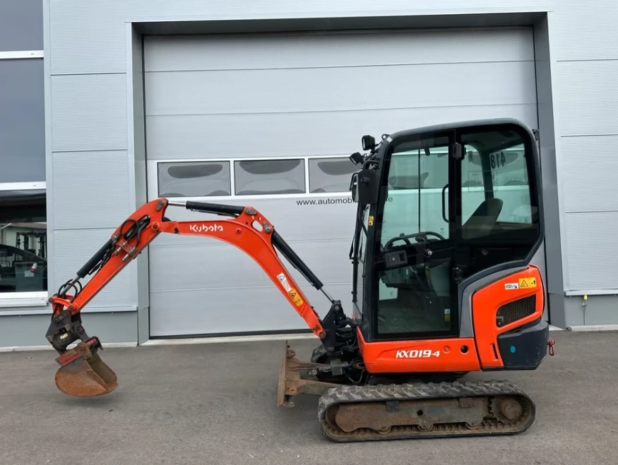 Kubota KX019-4 Minibagger Powertilt MS01 Löffelpaket Bagger