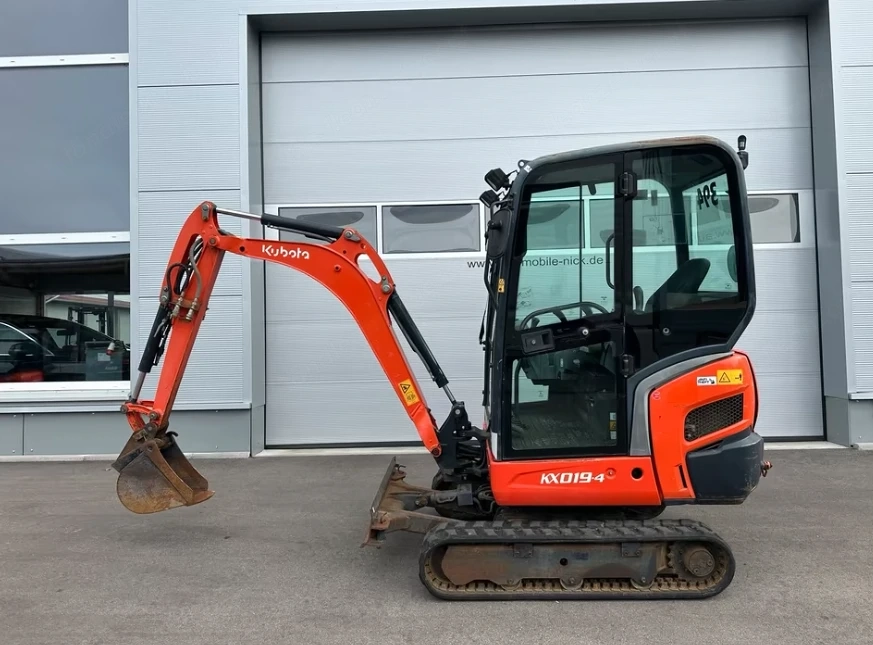 Kubota KX019-4 Minibagger MS01 Löffelpaket Bagger 2017