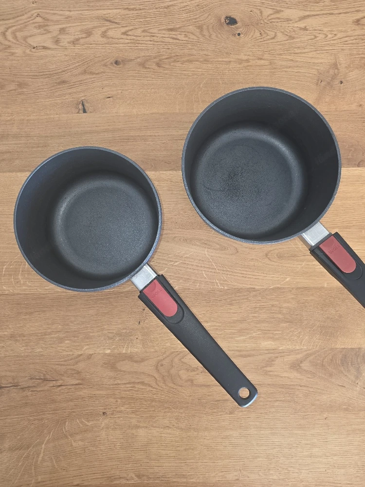 woll Töpfe mit abnehmbaren Griffen mit 18 und 20 cm