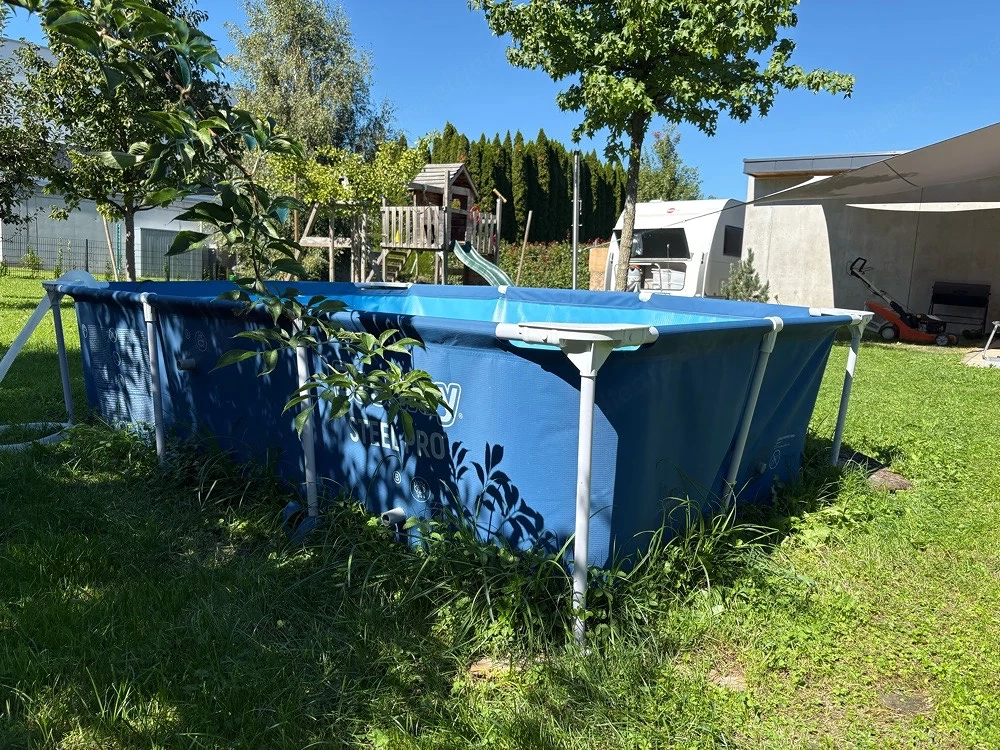 Pool inkl. Pumpe zu verschenken