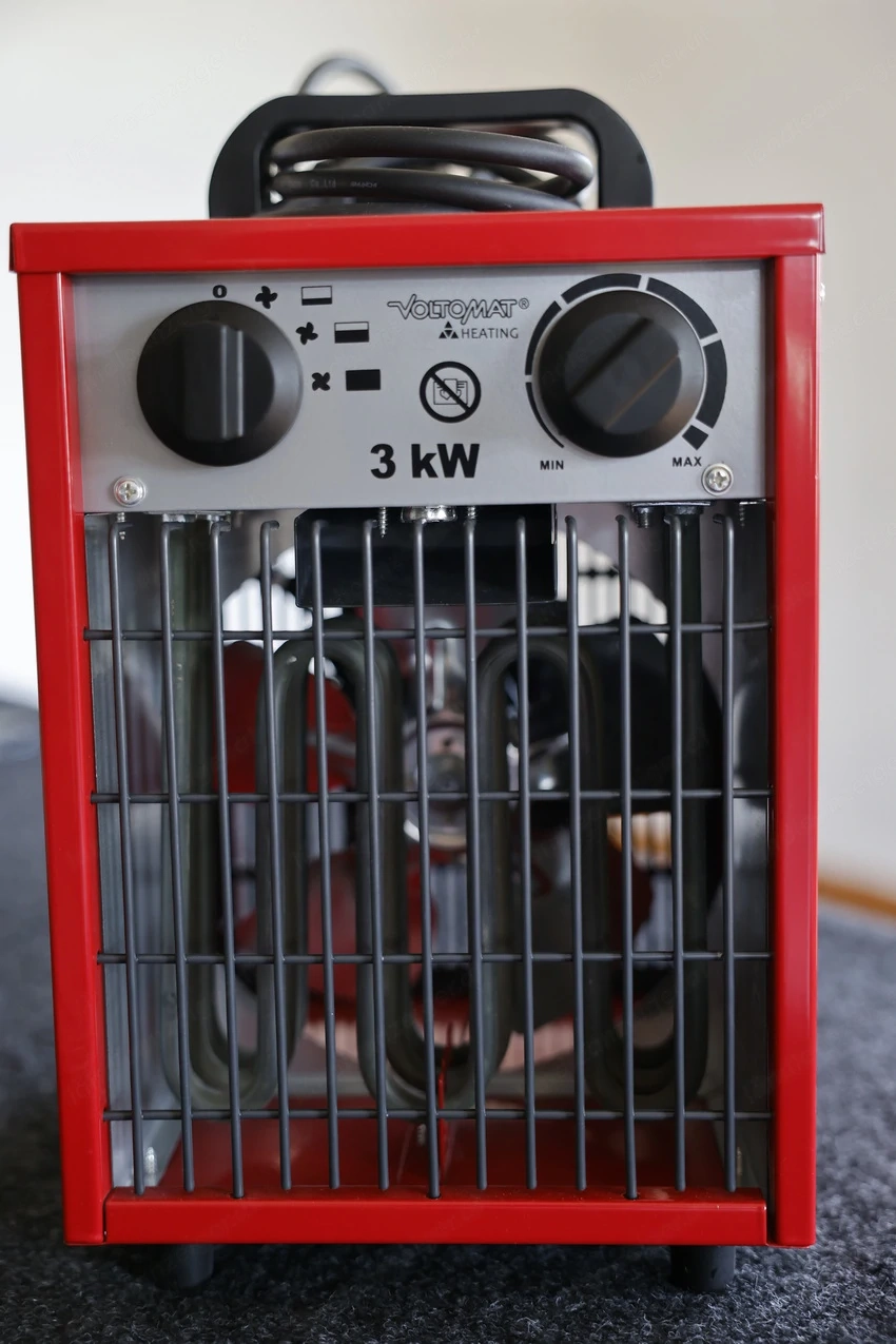 Bauheizer - Heizlüfter 3000W 220V wie Neu | Der nächste Winter kommt bestimmt!