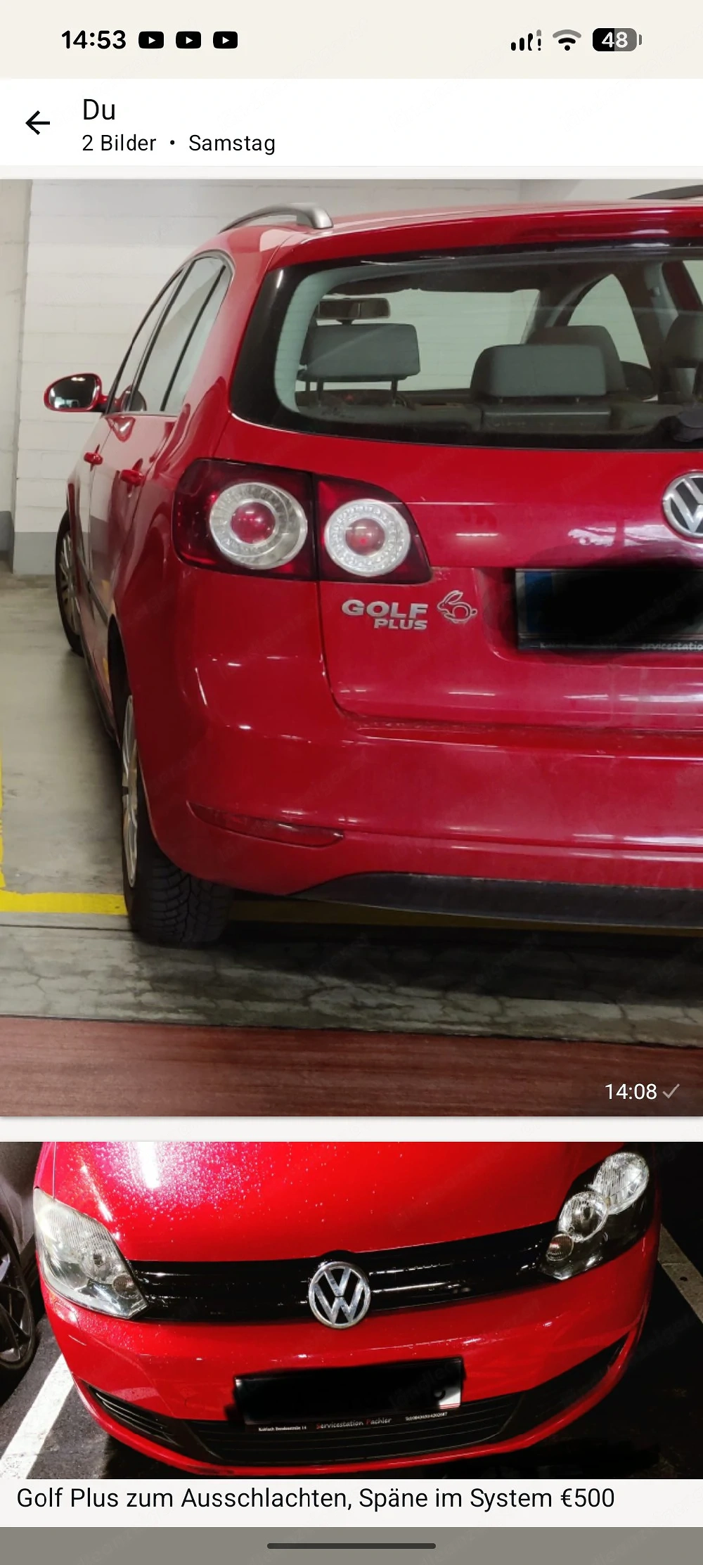 VW Golf Plus 2011