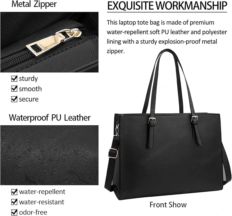 NUBILY Handtasche 15.6 Zoll