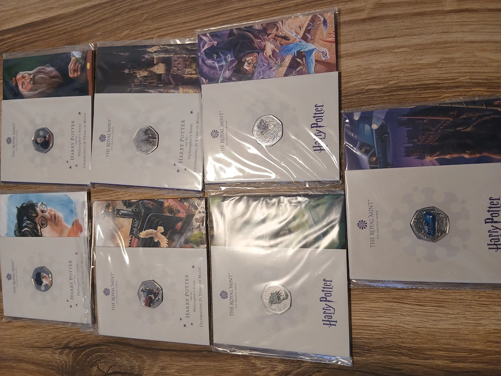 Royal Mint Harry Potter Münzen