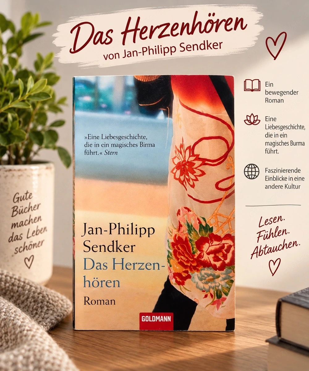 Jan-Philipp Sendker - Das Herzhören - Roman