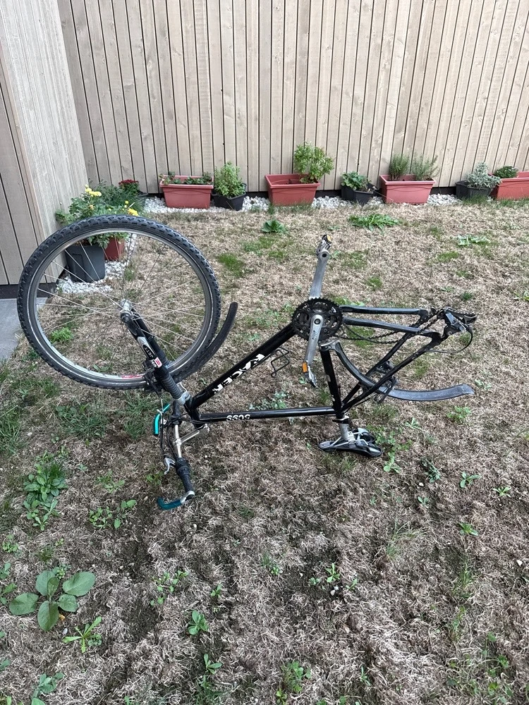 Fahrrad zum Ausschlachten 