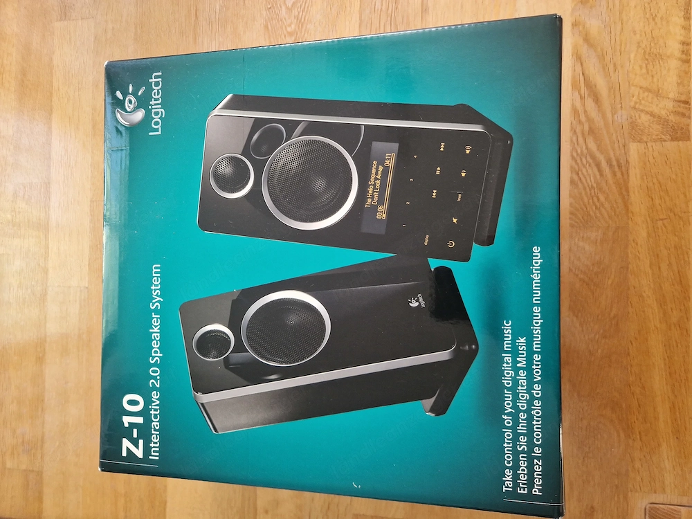 Rarität: Logitech Z-10 Interactive 2.0 Soundsystem | Absoluter Sammlerzustand in OVP!!!