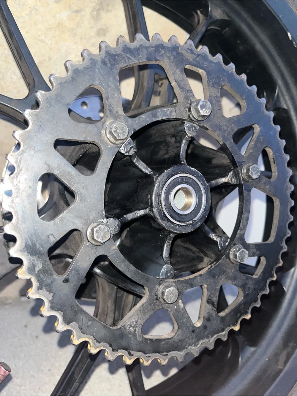 Vorder- und Hinterrad für Moped