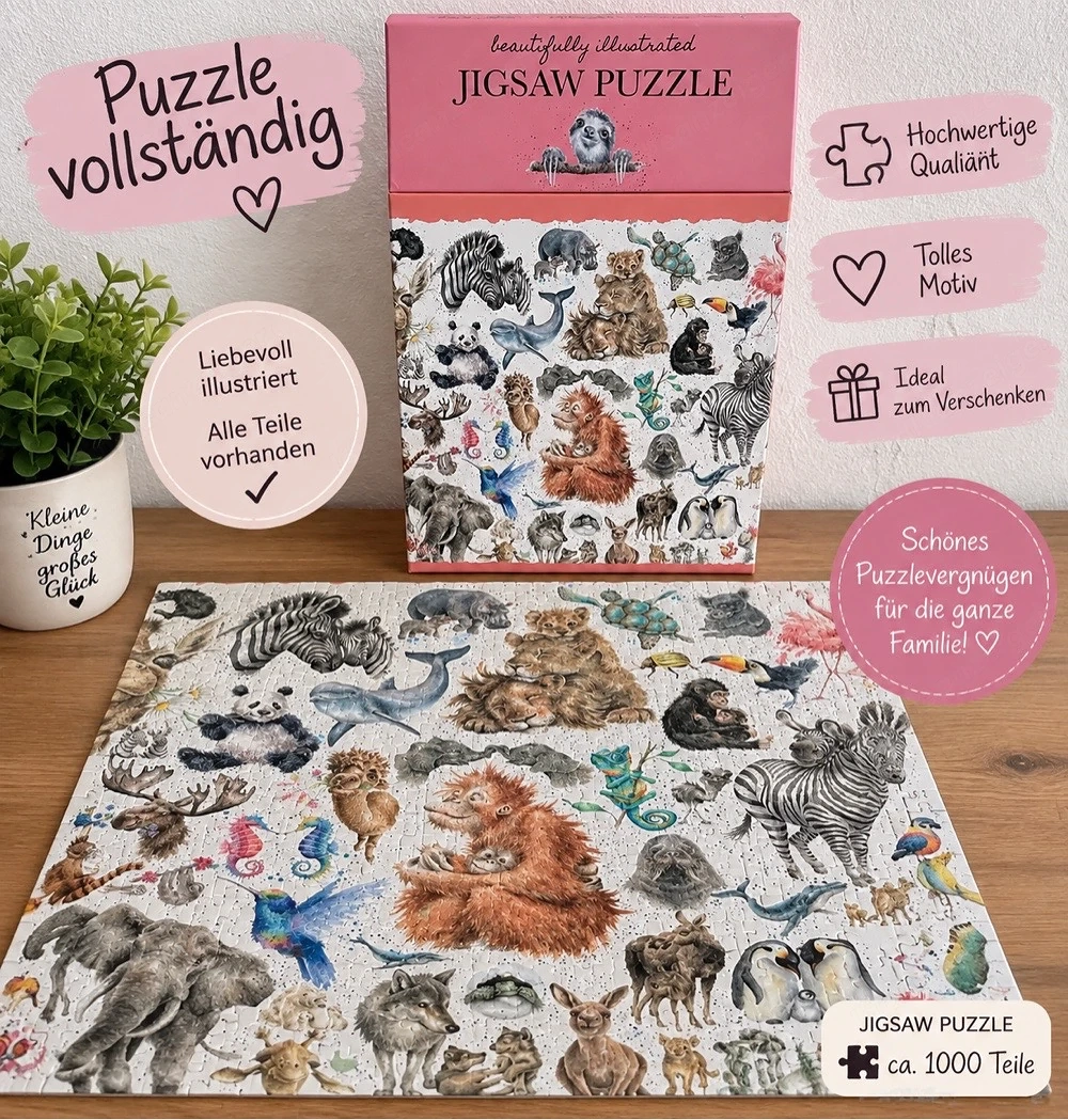 JIGSAW Puzzle 1000 Teile