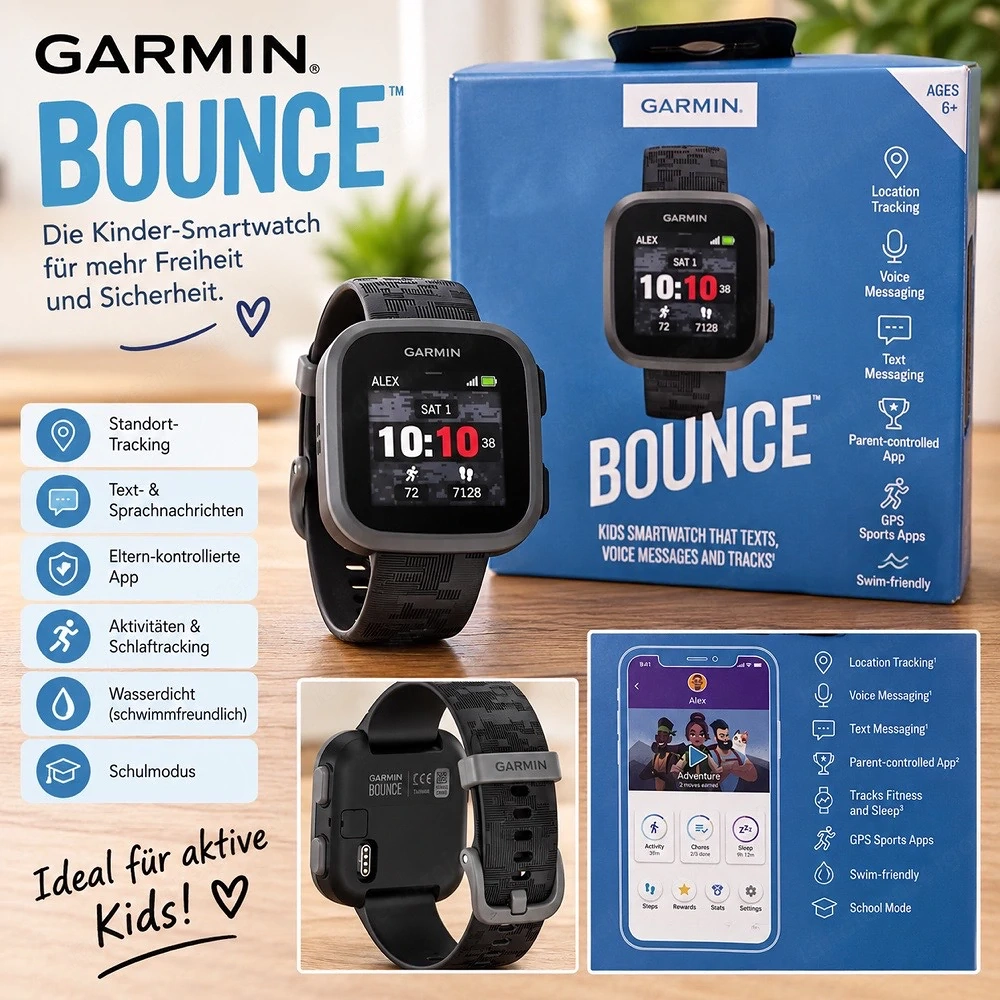 Garmin Bounce Kinder Smartwatch neu & originalverpackt
