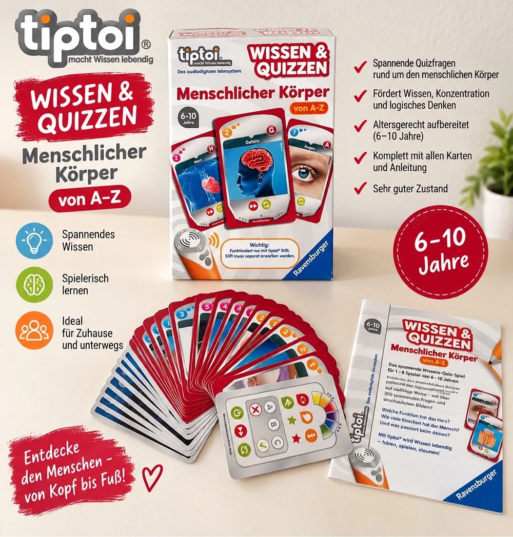 Tip Toi  Wissen & Quizzen ab 6 Jahren