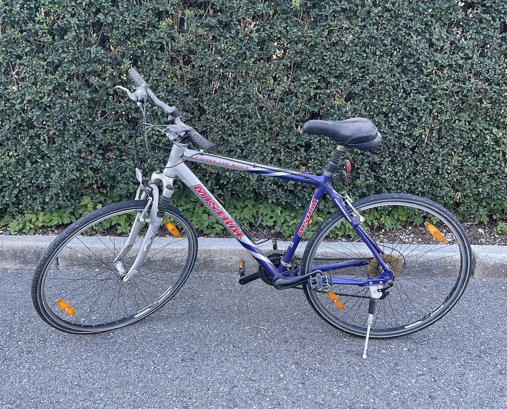 Zu verschenken   Mistral Fahrrad   Mountainbike   Bastlerzustand