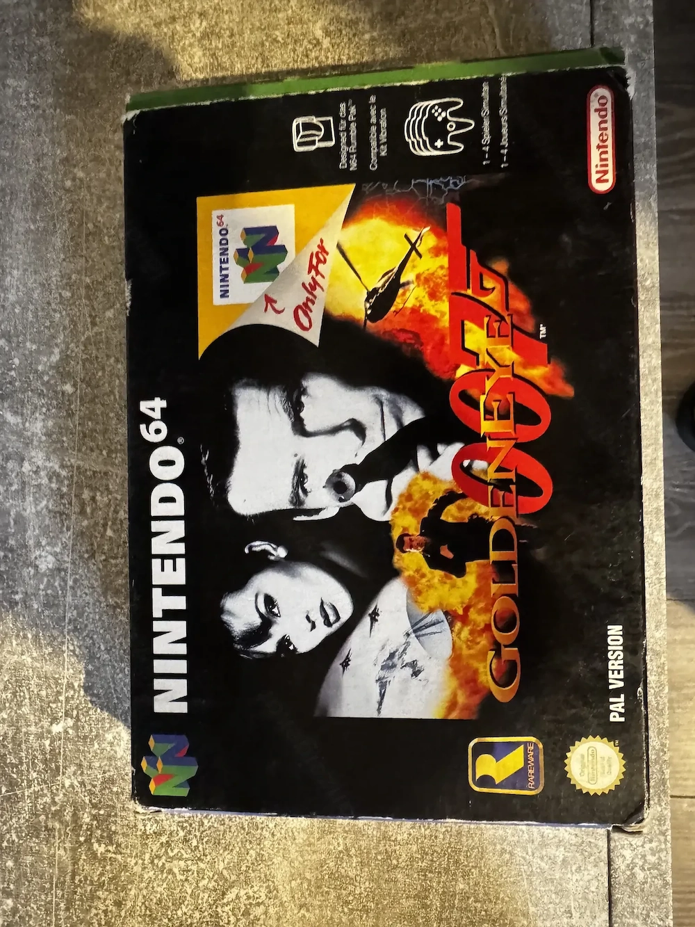 Nintendo 64 GoldenEye 007 PAL mit OVP & Anleitung   N64