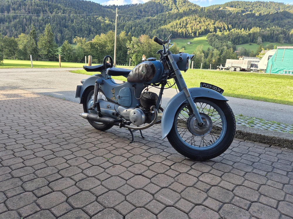 Puch 125 SV Erste Baureihe