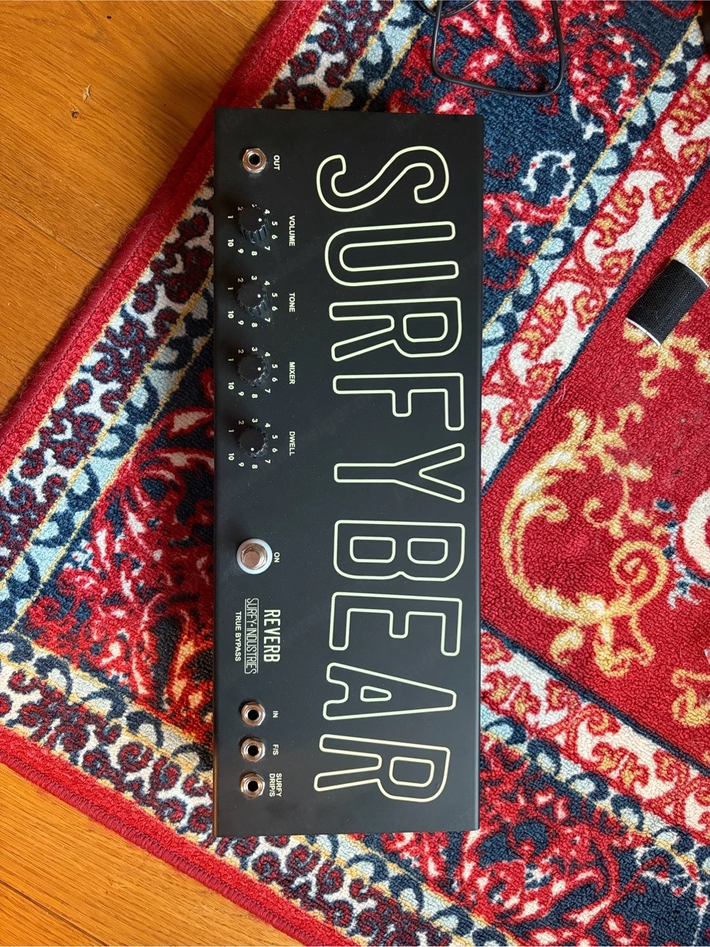 Surfy Industries Surfybear Metal Reverb Pedal